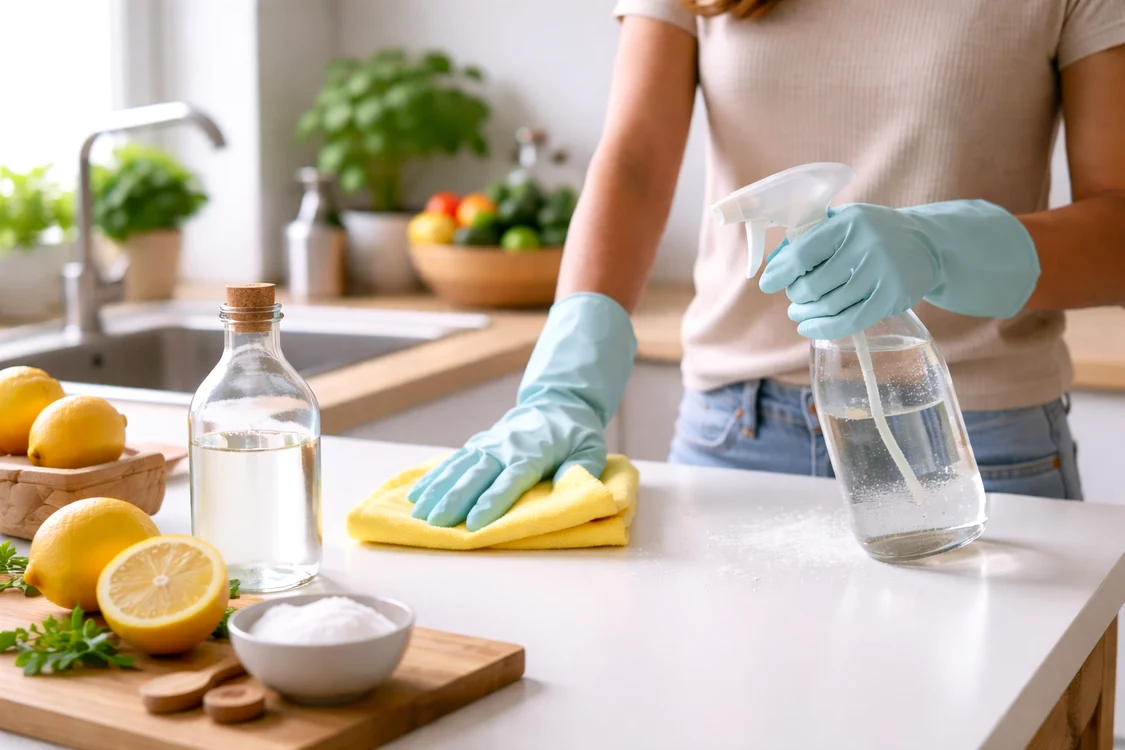 Unele produse de curățenie pot fi periculoase în bucătărie