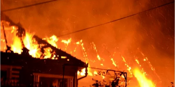 brasov incendiu casa