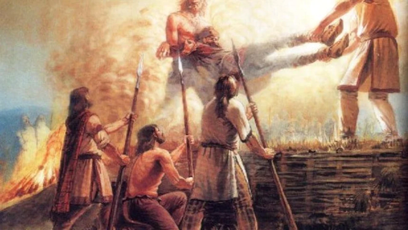 O dată la 5 ani un tânăr era sacrificat, fiind aruncat în suliţe şi trimis lui Zamolxe FOTO historia.ro