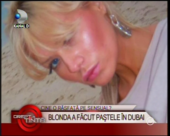 Simona Sensual s-a distrat în Dubai de Paşti FOTO: Kanal D