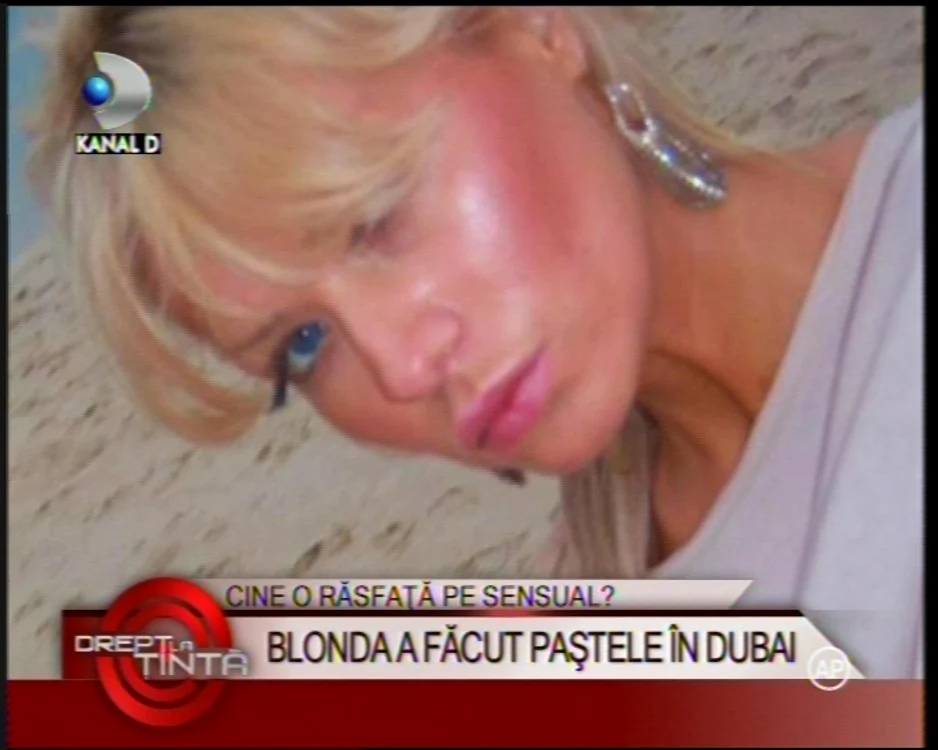 Simona Sensual s-a distrat în Dubai de Paşti FOTO: Kanal D