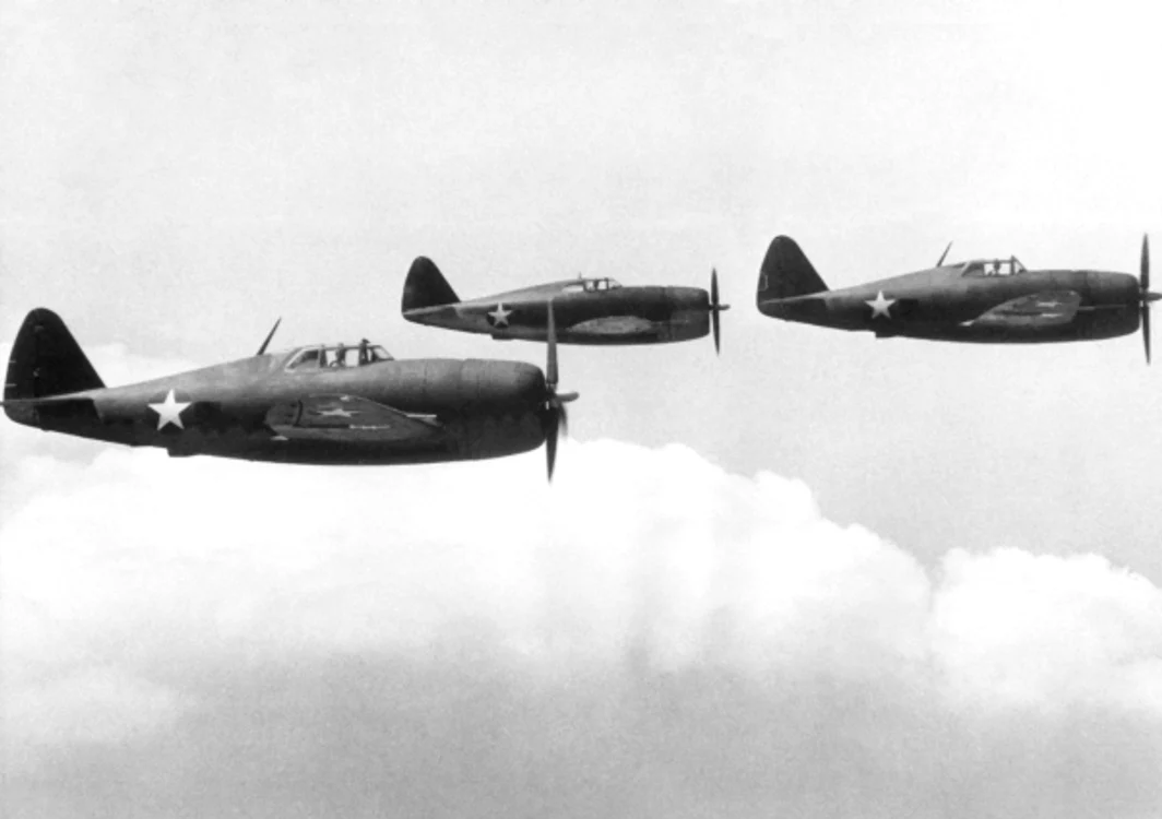 Republic P-47 a fost principalul avion folosit de SUA în cel de-Al Doilea Război Mondial