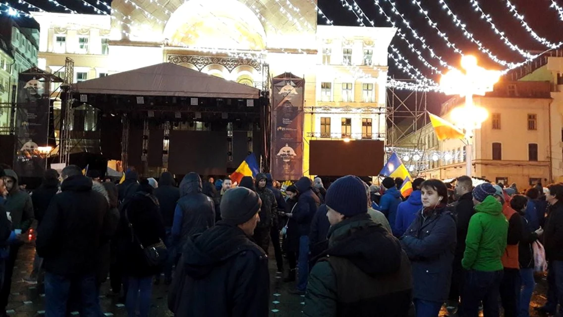 Miting la Timişoara