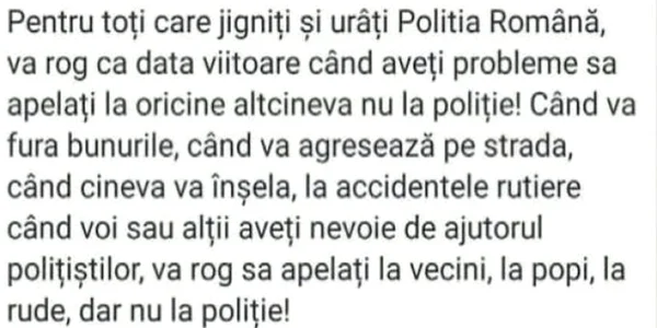 mesaj Facebook Ovidiu Munteanu