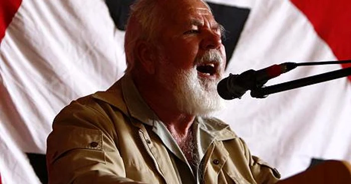 Eugene Terre'Blanche, singurul susţinător public al politicii de Apartheid