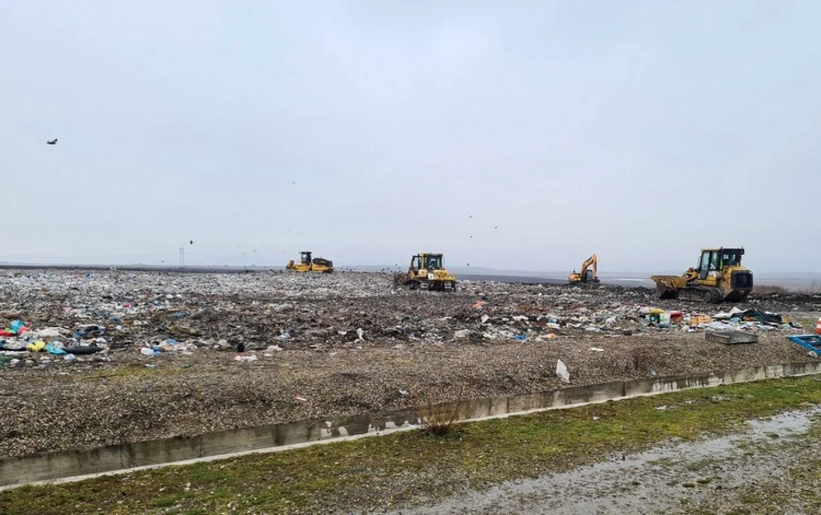 levigat provenit de la deponeul ecologic din barcea mare foto garda de mediu huendoara