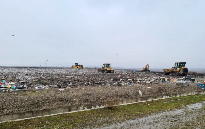 levigat provenit de la deponeul ecologic din barcea mare foto garda de mediu huendoara