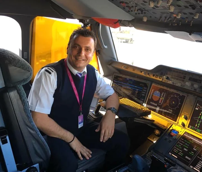 Pilotul avionului prăbușit la Arad FOTO: FB