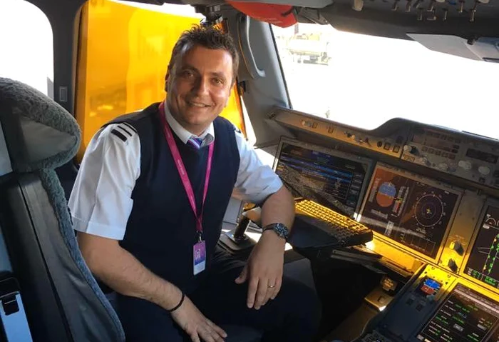 Pilotul avionului prăbușit la Arad FOTO: FB