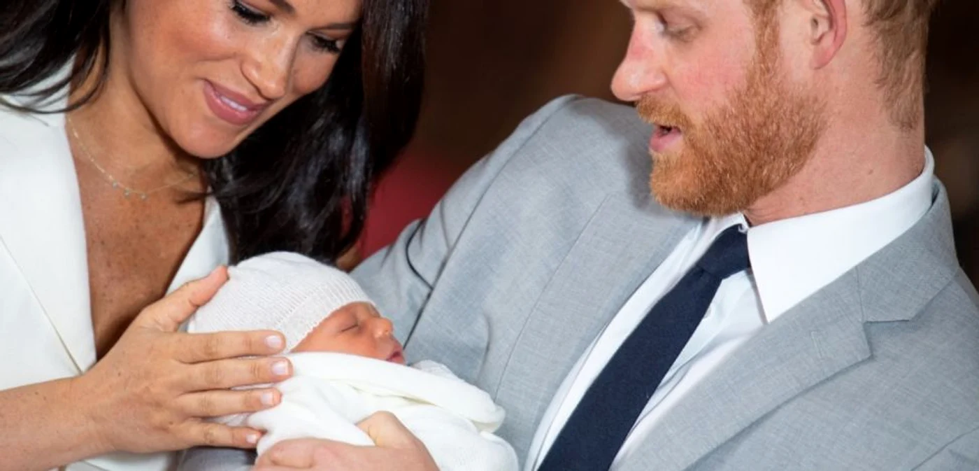 Meghan şi Harry, alături de fiul lor, Archie FOTO Guliver/Getty Images