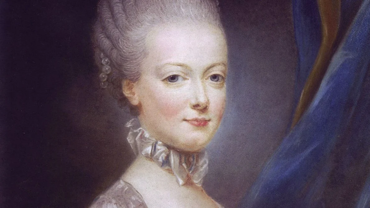 Calendar 19 aprilie: 1770   Maria Antoaneta s a căsătorit la vârsta de 14 ani, prin procură, cu Delfinul Franței, Ludovic Auguste jpeg