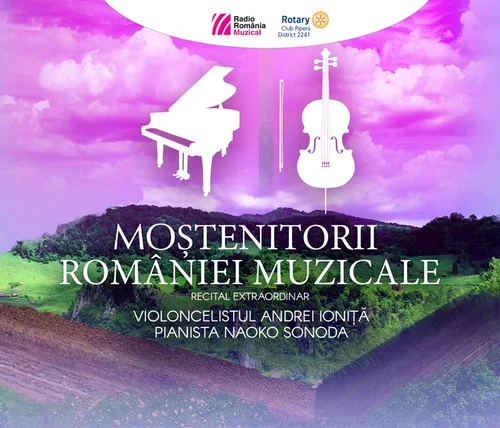 „Moștenitorii României muzicale“: recital susținut de violoncelistul Andrei Ioniță și pianista Naoko Sonoda jpeg