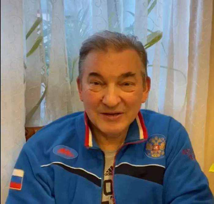 Vladislav Tretiak, fost mare jucător de hochei FOTO: Captură video