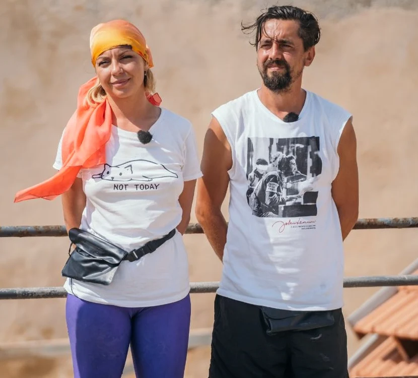 
    Cosmin și Eliza Natanticu au părăsit „Asia Express”Foto: Antena 1  