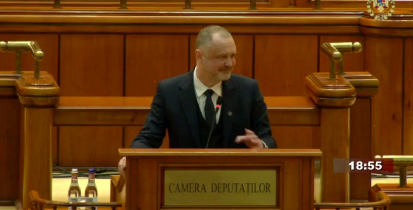 Liderul AUR Sorin Lavric FOTO Arhivă Adevărul / Captură Video 