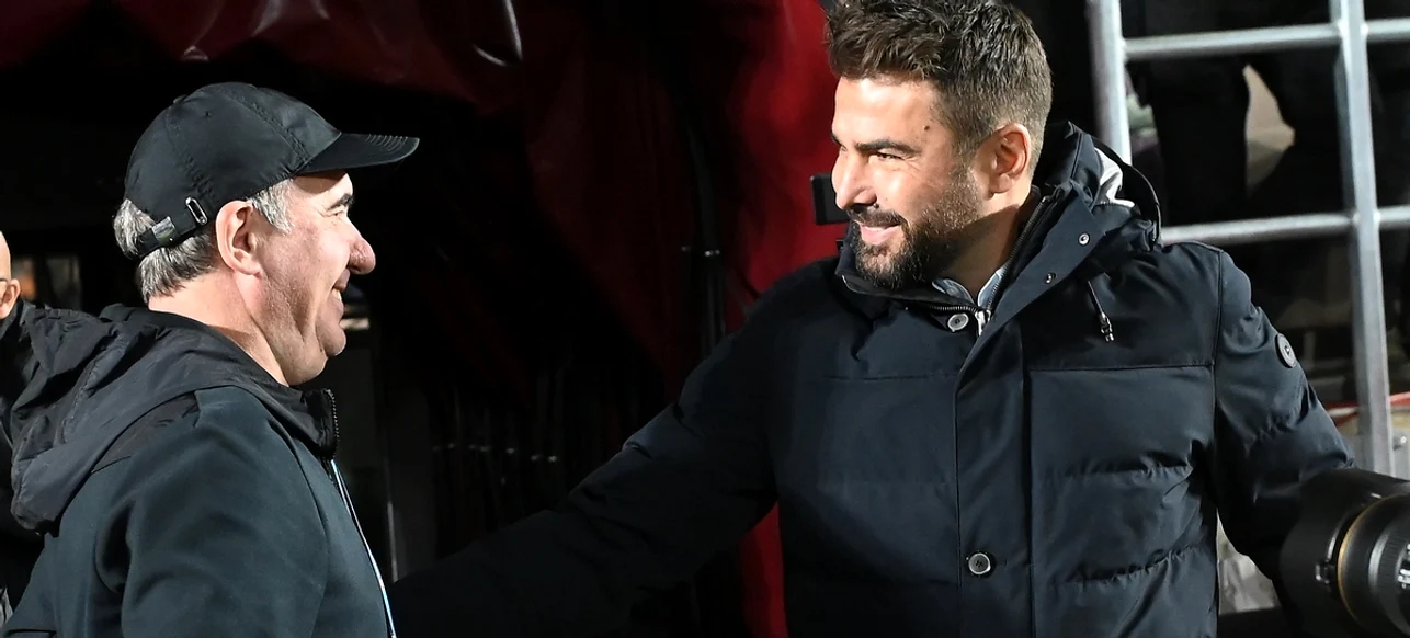Adrian Mutu a fost învins iar de Gică Hagi. Foto Sportpictures