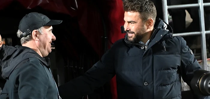 Hagi l-a învins pe Adrian Mutu și a terminat sezonul regulat pe prima poziție. Foto Sportpictures