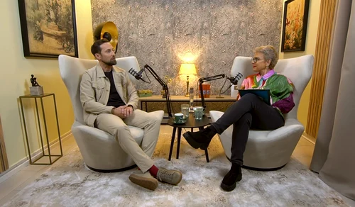 Dani Oțil la podcastul "Gând la gând cu Teo Trandafir". FOTO: captură de ecran