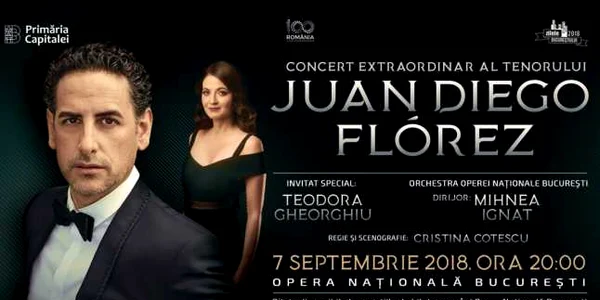 Juan Diego Flórez la Bucureşti