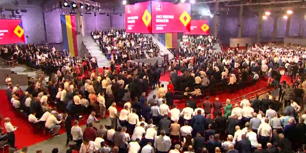 Imagine de la congresul PSD FOTO captură video