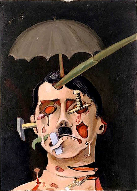 Portretul lui Adolf Hitler pictat de Victor Brauner în 1931