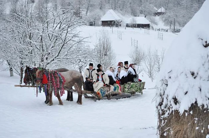 Iernile sunt de poveste în Maramureş