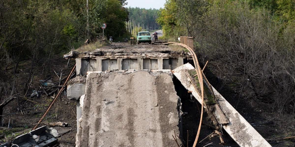 Pod distrus în regiunea Harkov FOTO EPA-EFE