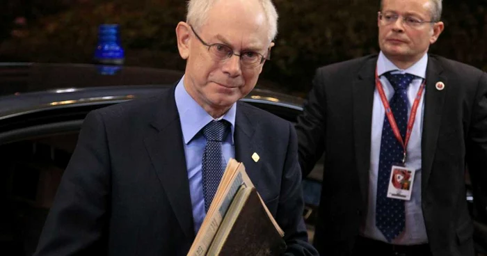 Herman Van Rompuy, preşedintele Consiliului European. FOTO Reuters