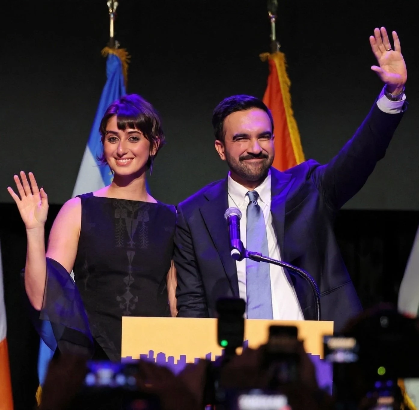 Cine este soția noului primar ales al New York-ului, Zohran Mamdani. Rama Duwaji va deveni cea mai tânără „primă doamnă” din istoria orașului New York