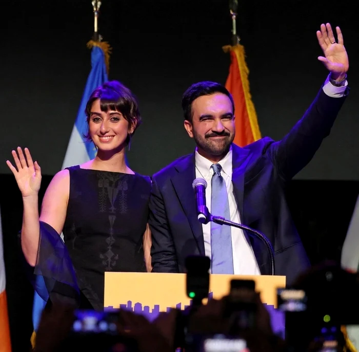 Rama Duwaji și Zohran Mamdani/ FOTO:X