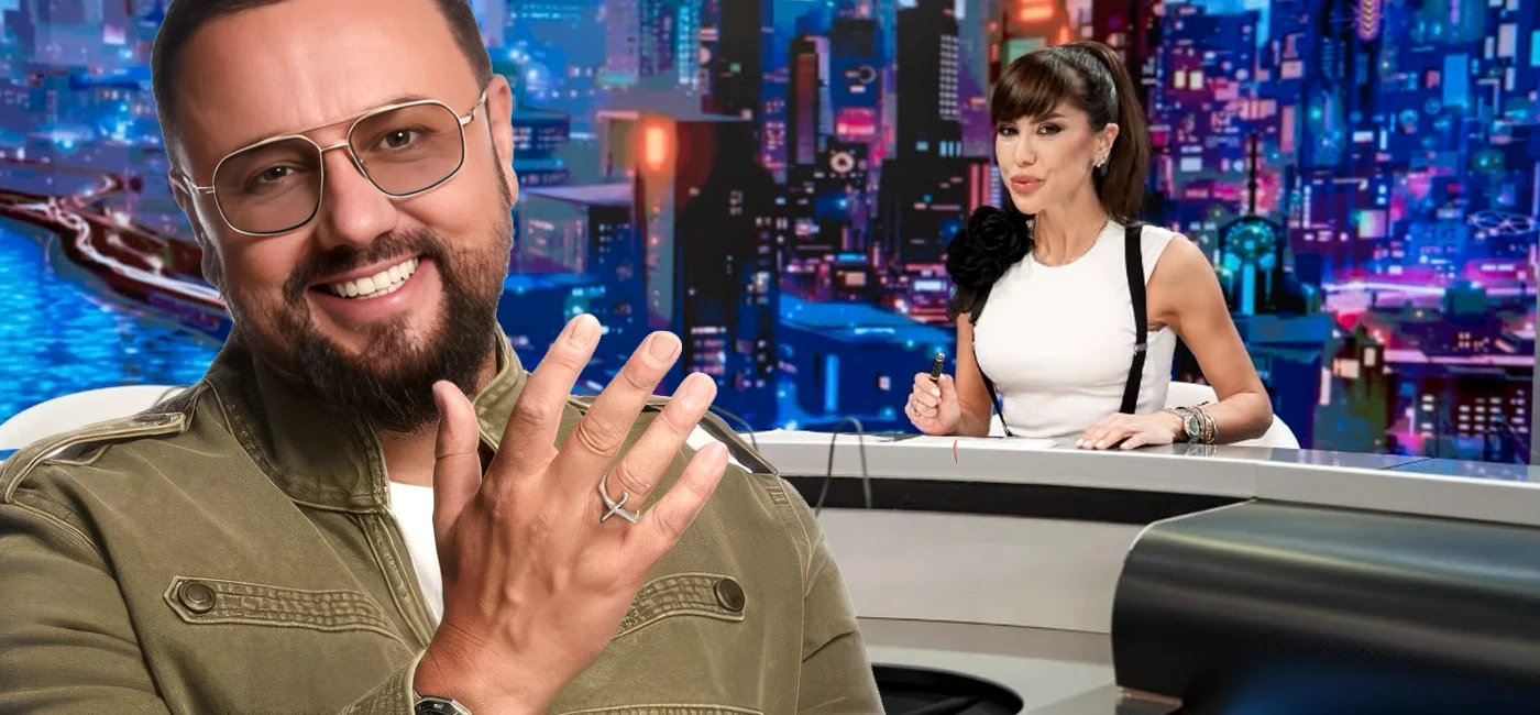 Cătălin Măruță și Denise Rifai, la „Furnicuțele”