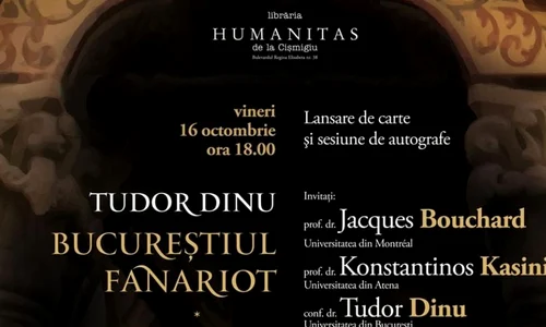 Despre 'Bucurestiul fanariot  Biserici, ceremonii, razboaie' jpeg