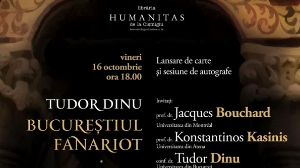 Despre 'Bucurestiul fanariot Biserici, ceremonii, razboaie' jpeg