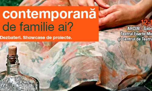 "Familia contemporană" Platforma Internațională de Teatru București #2 Teatru  Performance  Dezbateri  Showcase de proiecte  png