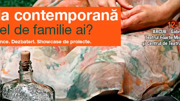 "Familia contemporană" Platforma Internațională de Teatru București #2 Teatru Performance Dezbateri Showcase de proiecte png