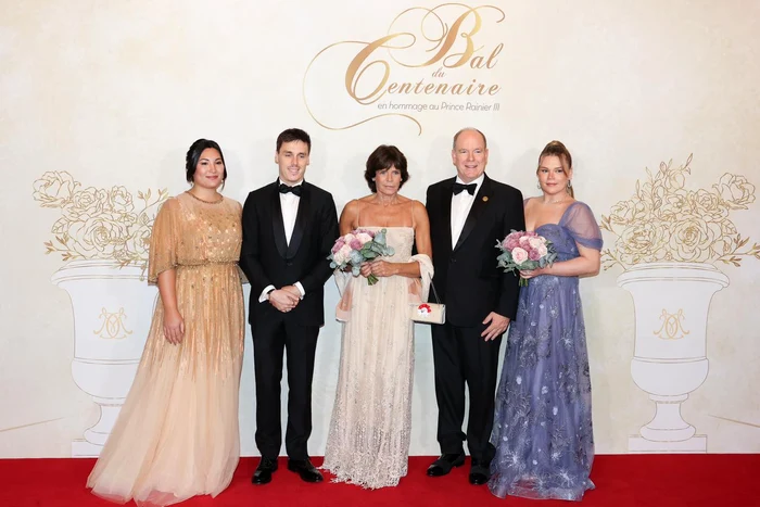 Albert și Stephanie de Monaco foto FB jpg