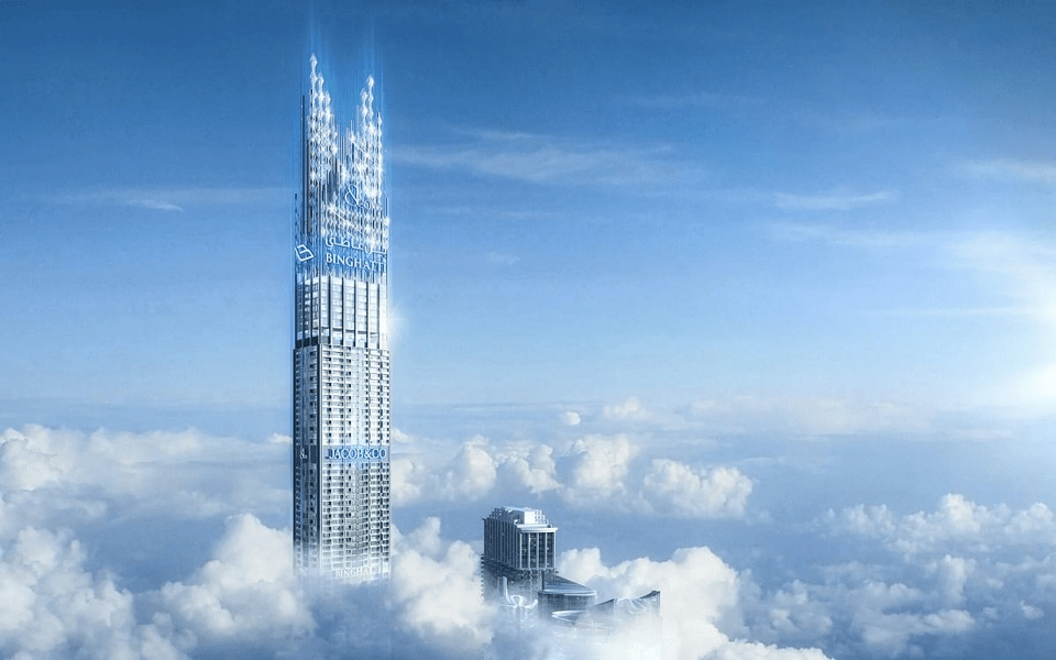 Imagini cu cea mai înaltă clădire rezidențială din lume. Prețul unui apartament la Burj Binghatti VIDEO
