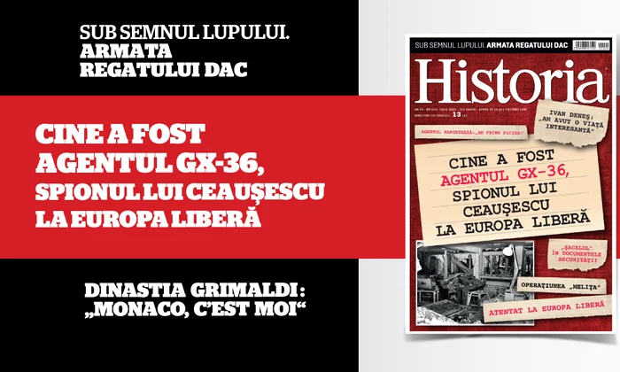 A apărut numărul de iulie al revistei Historia/ SUMAR png