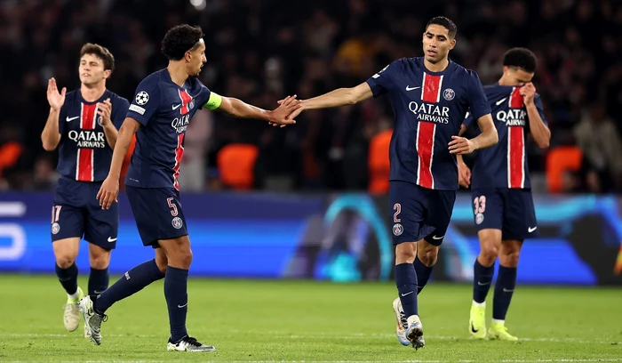 Achraf Hakimi (dreapta), anchetat pentru viol de doi ani (FOTO: EPA)