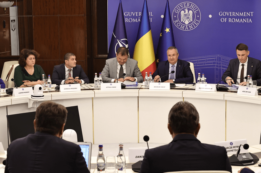 Premierul Ciucă s-a întâlnit cu reprezentanții Asociației Orașelor din România și ai Asociației Comunelor din România
