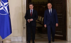 Nicusor Dan Ilie Bolojan, noul premier al Romaniei Foto Inquam Photos George Calin (7) jpg