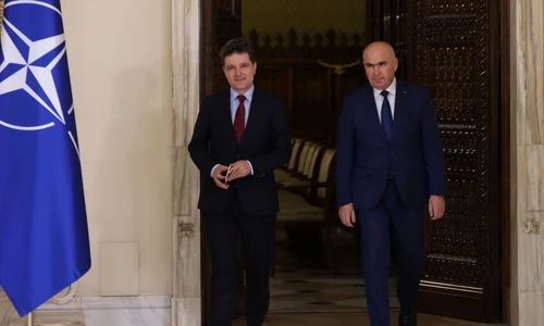 Nicusor Dan Ilie Bolojan, noul premier al Romaniei Foto Inquam Photos George Calin (7) jpg