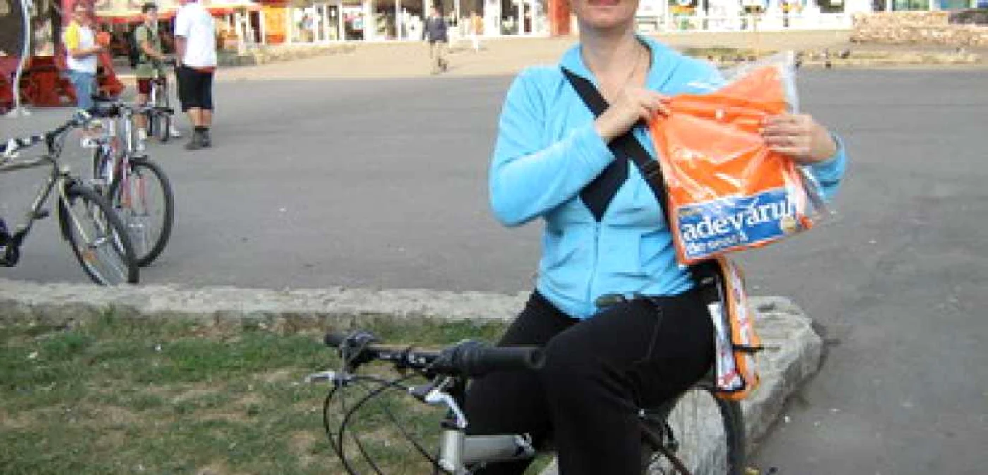 Oradea: Campanie/Sportivul Zilei/ Kocsis Gyongy: Pistele pentru bicicliști sunt obligatorii