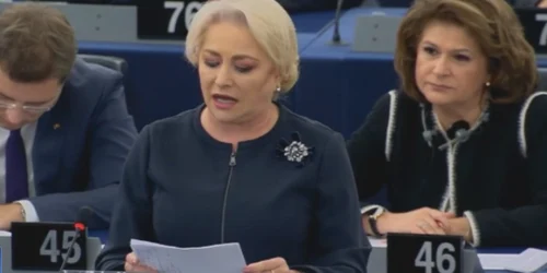 Viorica Dancila in Parlamentul European.