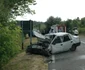 Accident mortal la Scorţeni. Opt persoane au ajuns în spital FOTO Andrei Grecu (ISU Bacau)