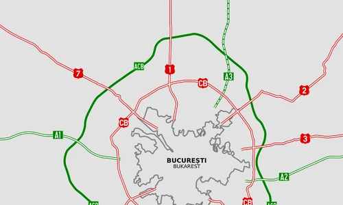 Autostrada București va fi practic un nou inel în jurul Capitalei png