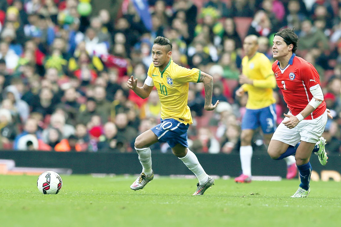 
    Brazilianul a evoluat non-stop în ultimul sezon, iar la noapte, în Chile, începe cu Brazilia Copa AmericaFoto: AP  