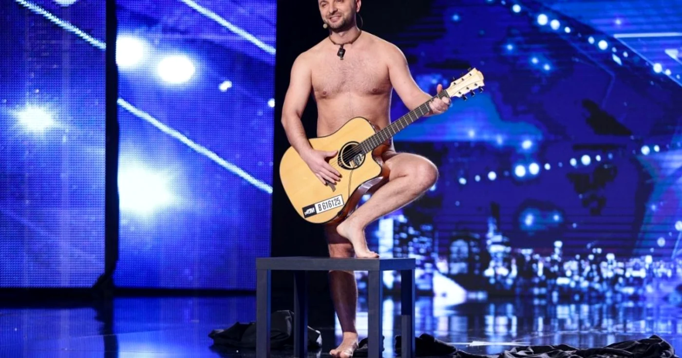 Marius Gheorghiu s-a folosit de scena Românii au talent pentru a protesta într-un mod inedit împotriva asistentelor TV FOTO Pro TV