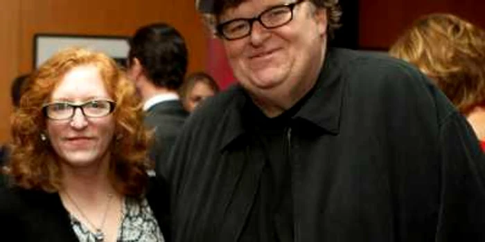 Michael Moore şi soţia sa, Kathleen Glynn au lucrat împreună la mai multe filme FOTO Reuters