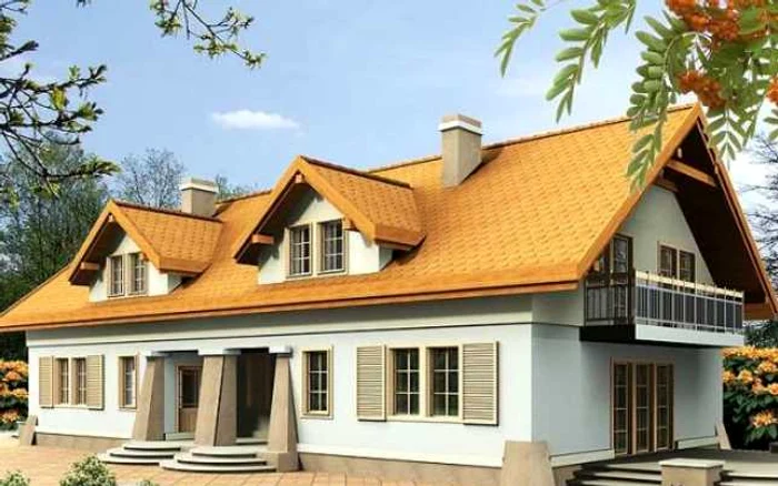 Casă duplex cu mansardă FOTO Conprocasa.ro